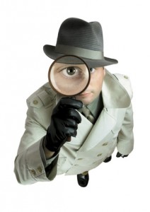 detective with magnifying glass 1